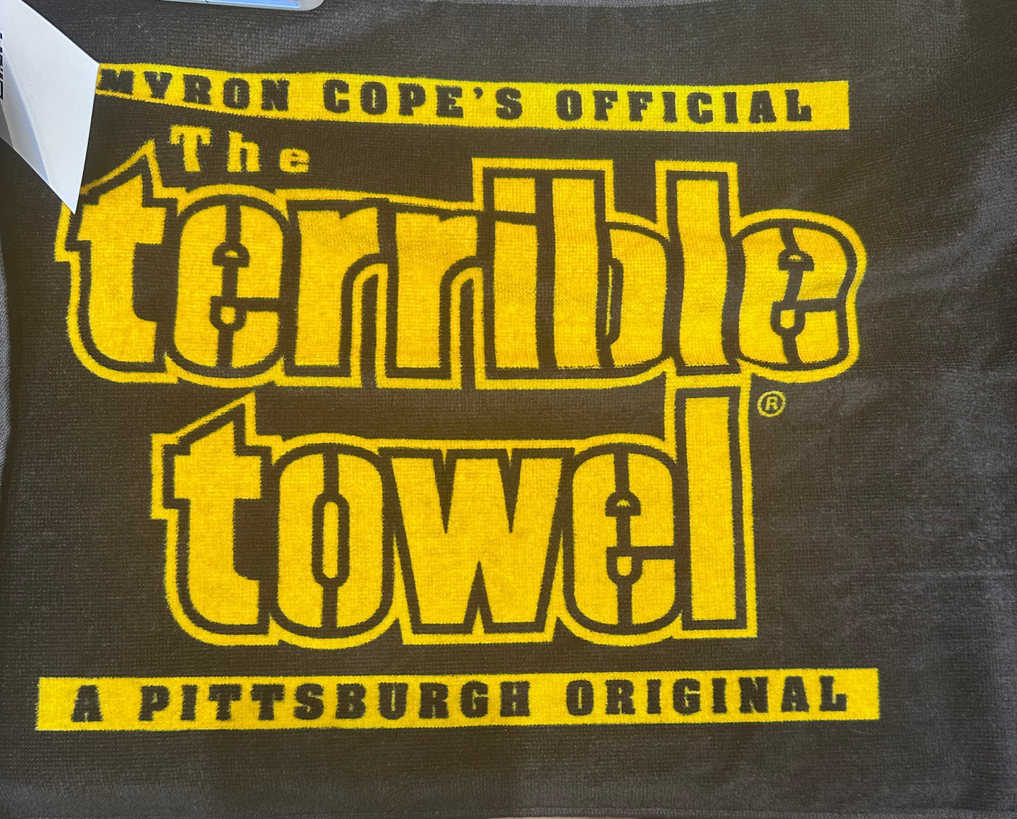 Black terrible towel