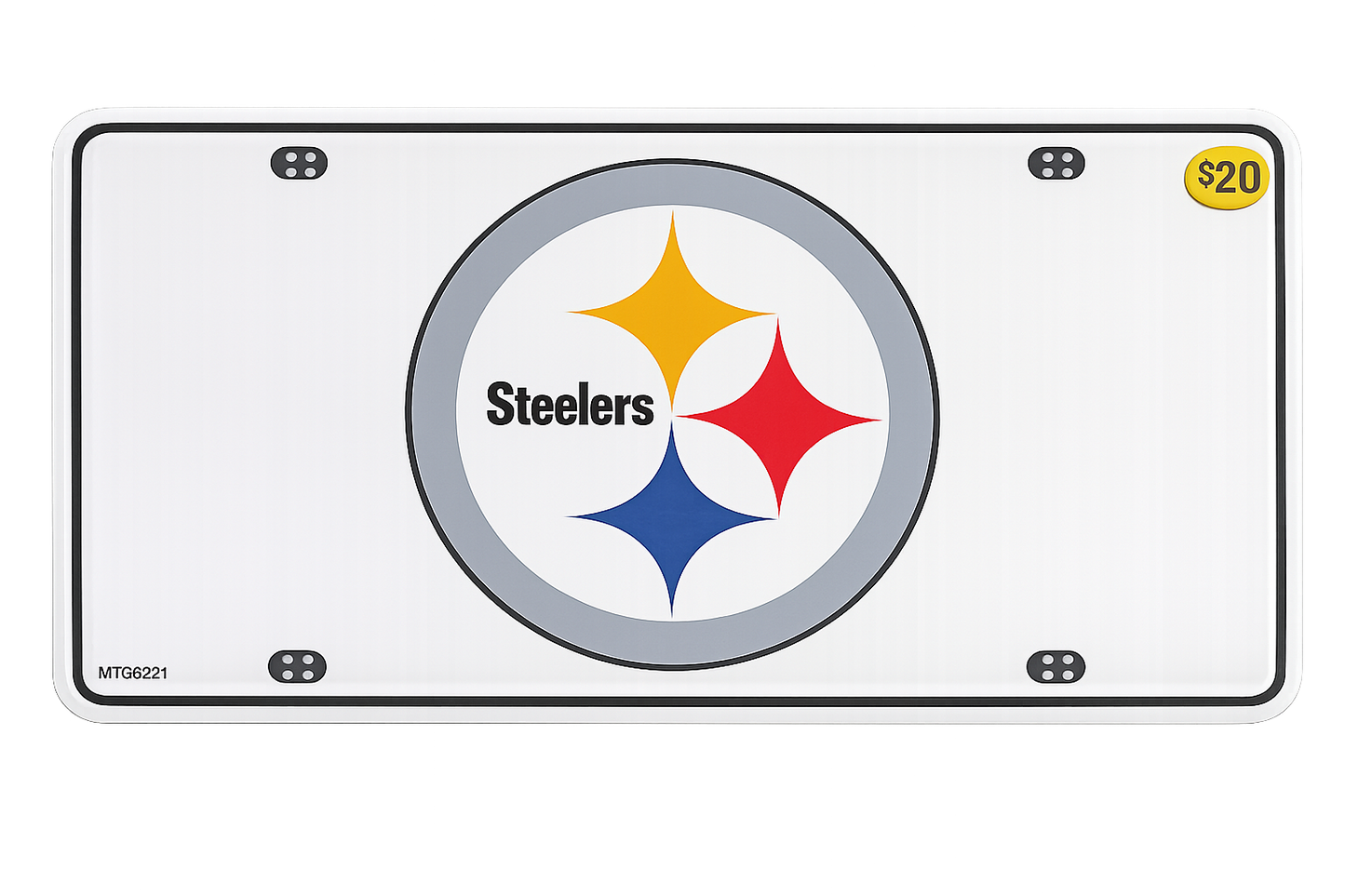 Steelers License Plate